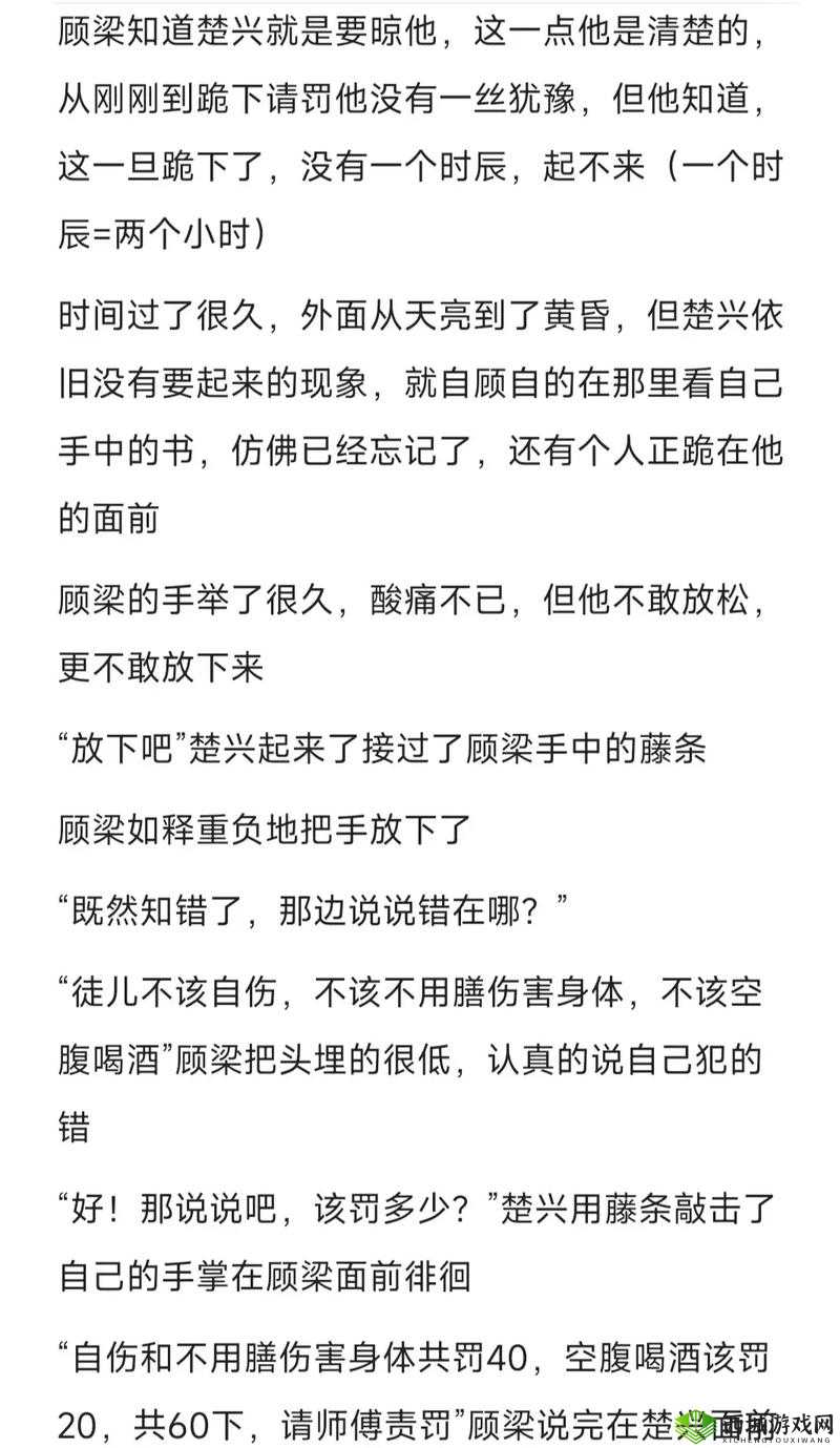 训诫文男男：成长与救赎之路