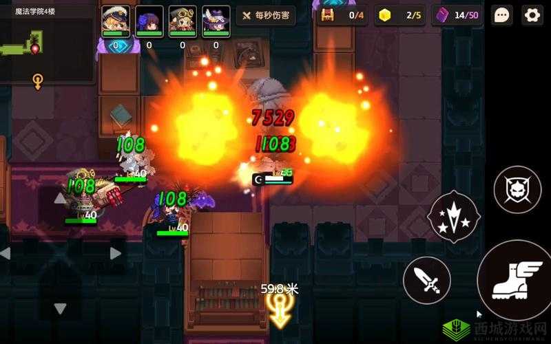坎公骑冠剑噩梦3-4魔法学院3楼全三星收集,资源管理的艺术