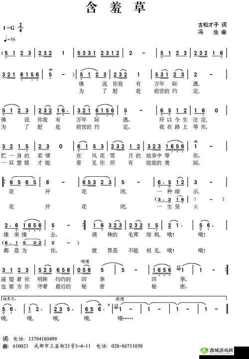 含羞草电视剧含羞草主题曲:带你重温经典旋律的魅力