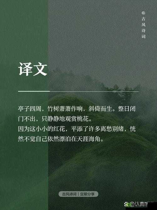 洞内泉滴滴洞外草萋萋:杜甫笔下的自然美景与诗意生活探秘